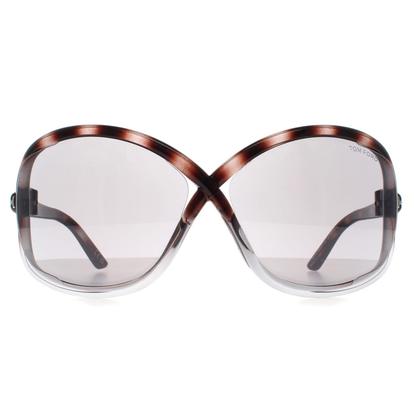 Grey Butterfly Gradient Grey Tortoise Smoke Grey Silver Mirror Bettina Ft1068 Sunglasses