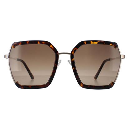 Brown Rimless Dark Havana Brown Gradient Gf0418