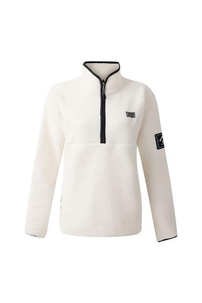 Black Slide Out Fleece Top