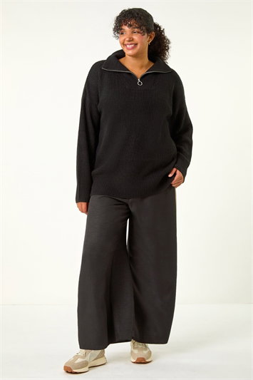 Curve Side Stripe Wide Leg Trouser 18073608