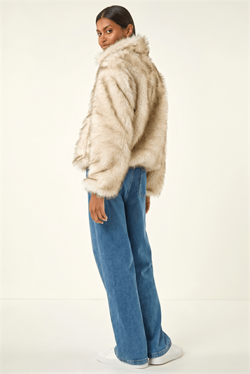 Faux Fur Relaxed Jacket 12039088