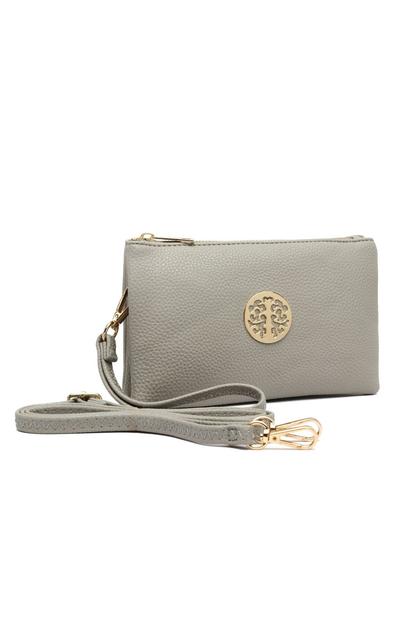Grey Clutch Purse Party Bag