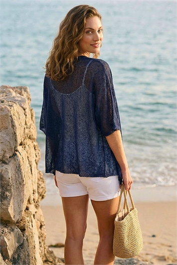 Petite Textured Cardigan 16344560