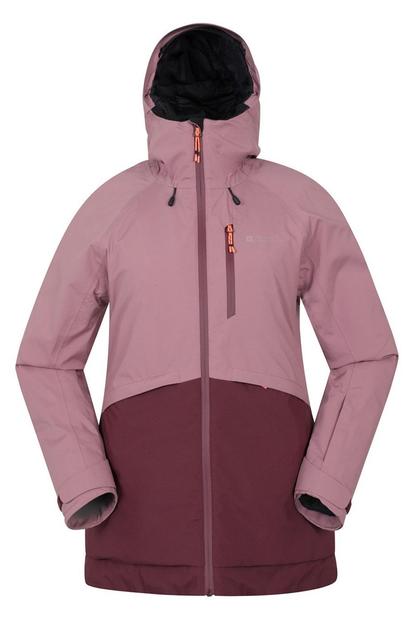 Purple Alpine Waterproof Padded Ski Jacket