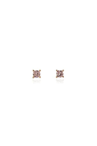 Pink Cachet London Laine 6Mm Vintage Rose Gold Earrings