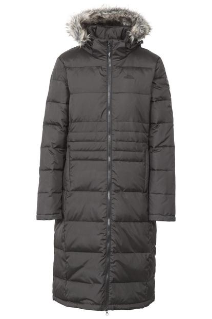 Black Phyllis Parka Down Jacket