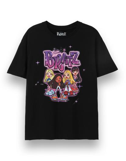 Black Bratz Group Xx-Large T-Shirt
