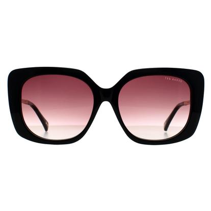 Black Square Gloss Black Brown Gradient Tb1732 Heather