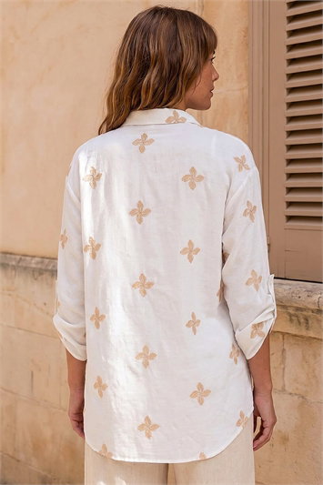 Floral Embroidered Shirt 10238138