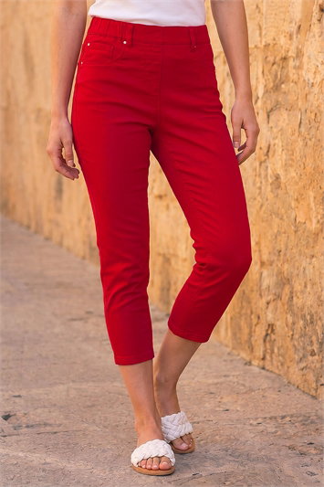 Petite Stretch Crop Denim Jegging 18031678