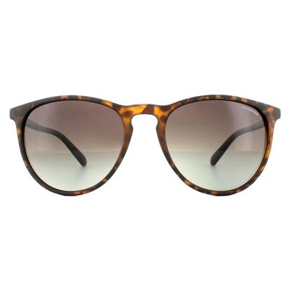 Brown Cat Eye Havana Brown Gradient Polarized Sunglasses