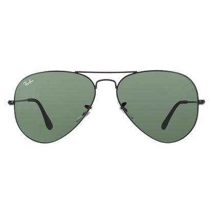 Black Aviator Black Green Aviator 3025 Sunglasses