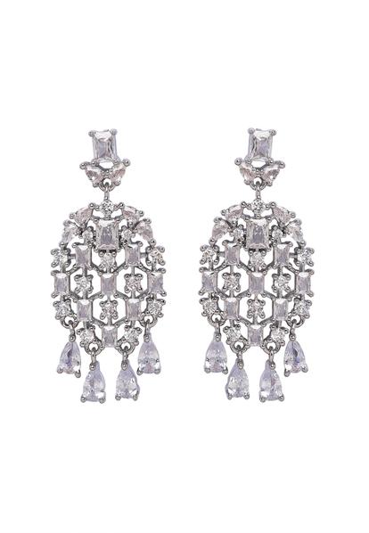 Metallic Dewdrop Classy Earrings