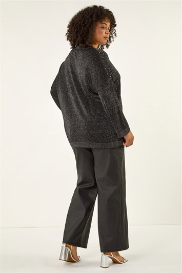 Curve Sparkly Knit Top 16249308