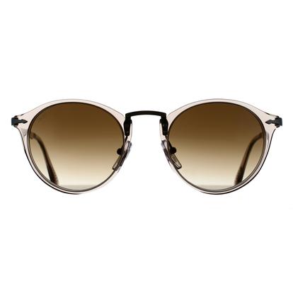 Brown Round Transparent Brown Grey Clear Gradient Brown Po3166s