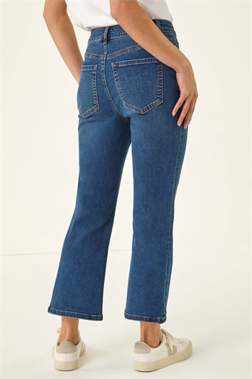 Petite Bootcut Cropped Jeans 18101737