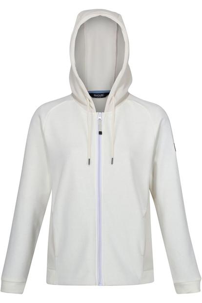 White Flamino Full Zip Fleece Jacket