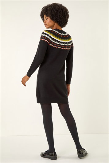 Fairisle Knit Jumper Dress 14769508