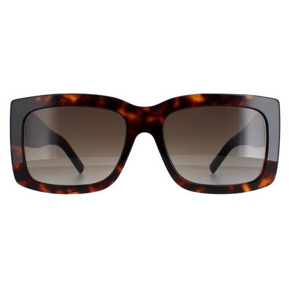 Brown Rectangle Havana Brown Gradient Boss 1454/S