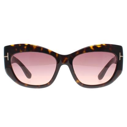 Brown Cat Eye Dark Havana Bordeaux Gradient Brianna Ft1065