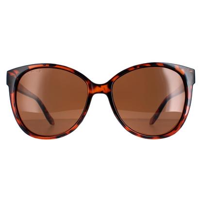 Brown Round Unisex Black Smoke Polarized Mp20