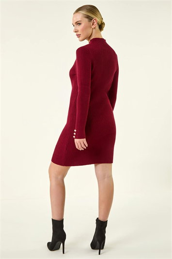 Petite Knitted Midi Dress 14787595