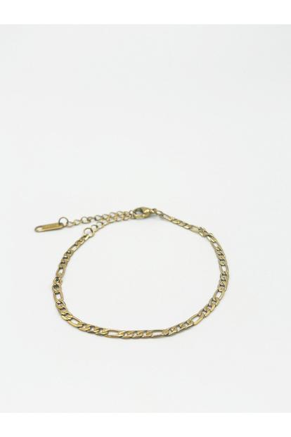 Metallic Chain Bracelet In Gold