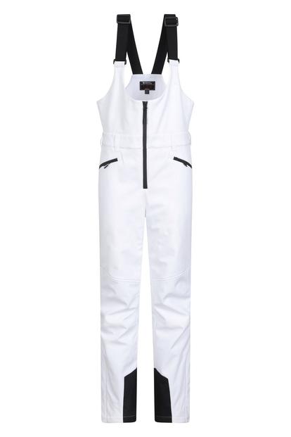 Black Recco Bibbed Ski Trousers