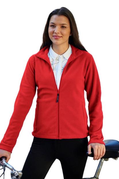 Black Microfleece Full Zip Jacket