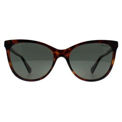 Brown Cat Eye Havana Green Polarized Pld 4179/S