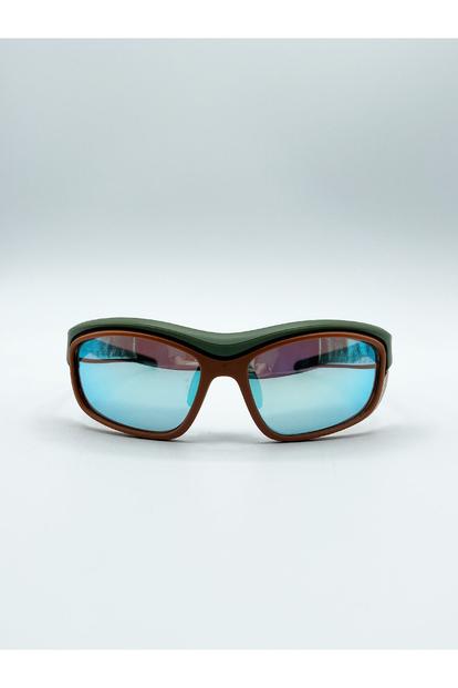 Green Outdoor Sunglasses In Multi With Hard Case