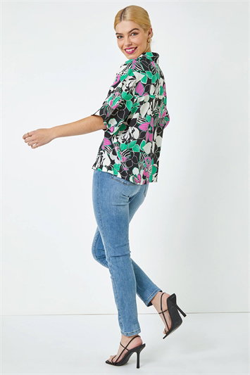 Dusk Relaxed Floral Print Shirt 10111708