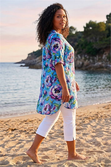 Curve Water Colour Blouse 10231591