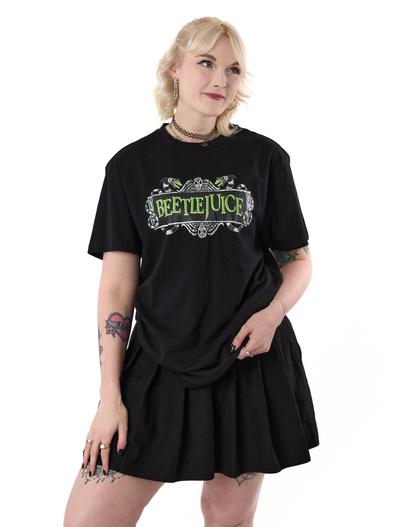 Black Beetlejuice Logo Pyjama Set