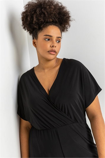 Curve Wrap Culotte Jumpsuit 14168808