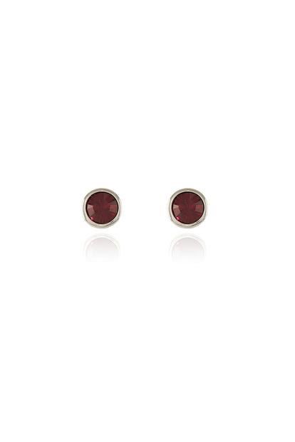 Red Cachet London Thisbe Silver Siam Earrings
