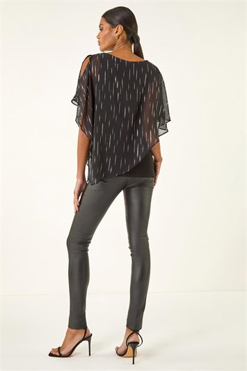 Foil Dot Overlay Asymmetric Top 20232008