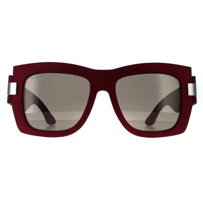 Red Square Red With Silver Grey With Light Silver Mirror Gg1688s