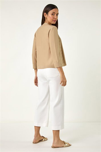Sparkle Hotfix Knit Shrug 16186006