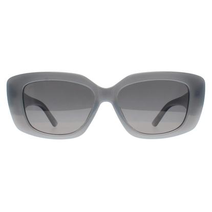 Blue Rectangle Shiny Blue Cream Smoke Grey Polarized Mp56