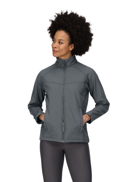 Black Uproar Softshell Wind Resistant Jacket
