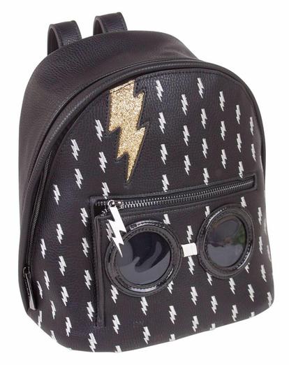 Black Danielle Nicole Harry Potter Bolt Backpack