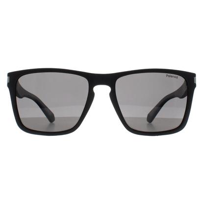 Black Rectangle Matte Black Grey Grey Polarized Pld 2139/S