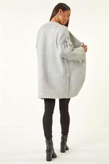 Petite Tassel Knit Cardigan 16231336