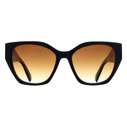 Black Cat Eye Shiny Black And Havana Brown Gradient Zenith