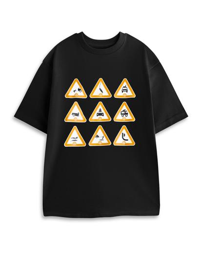 Black Top Gear Logo T-Shirt