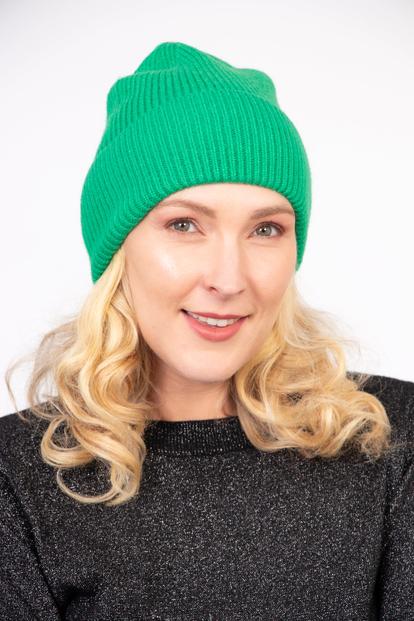 Pink Plain Winter Beanie Hat