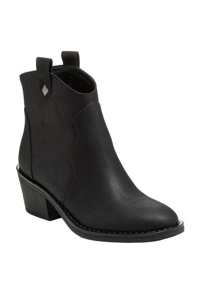 Black Yolanda Ankle Boots