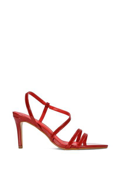 'Theodora' Strappy Pointed Toe Stiletto Heel Sandal Shoes M000012515