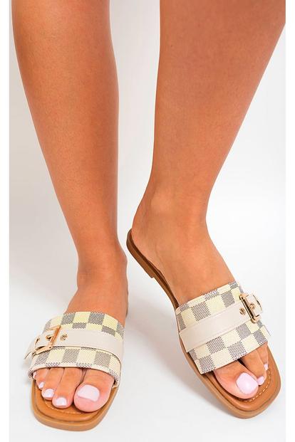Ariah Open Toe Flat Sandals M000012031